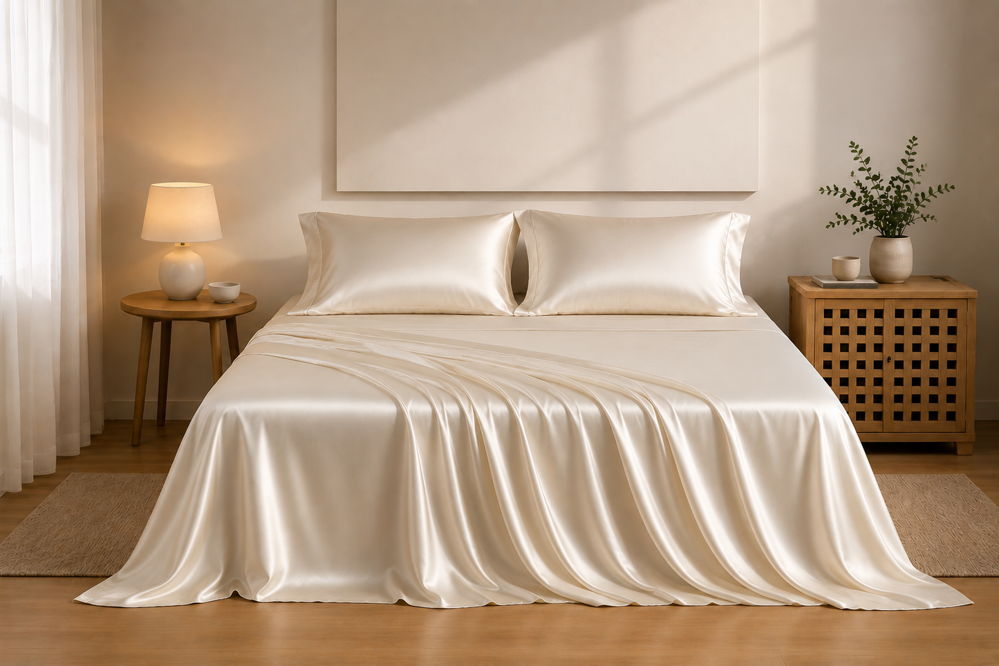 Drap en Soie de Mûrier